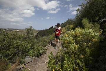 La LPA Trail  se celebró este sábado en la capital grancanaria/Carlos Díaz Recio.